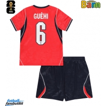 England Marc Guehi #6 Bortedraktsett Barn VM 2026 Kortermet (+ Korte bukser)